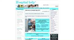 Desktop Screenshot of hospitalhelp.co.uk